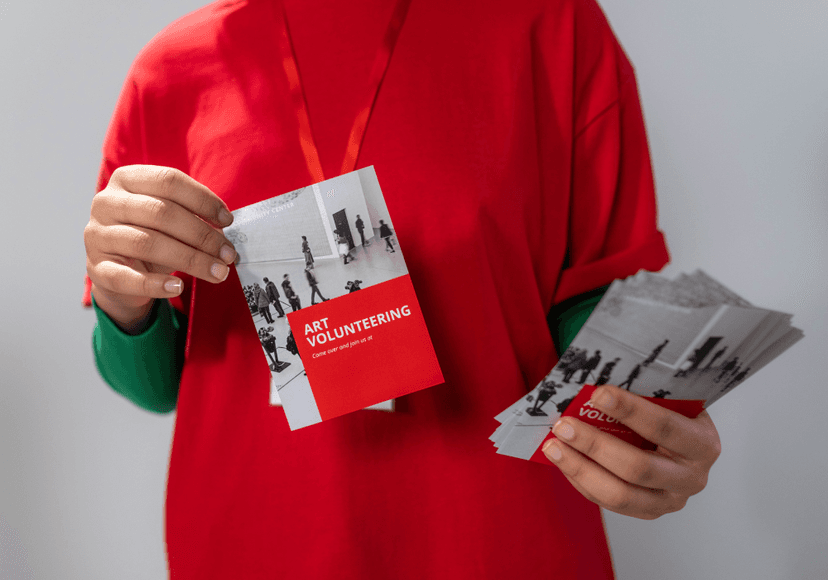 Marketing materials showcase